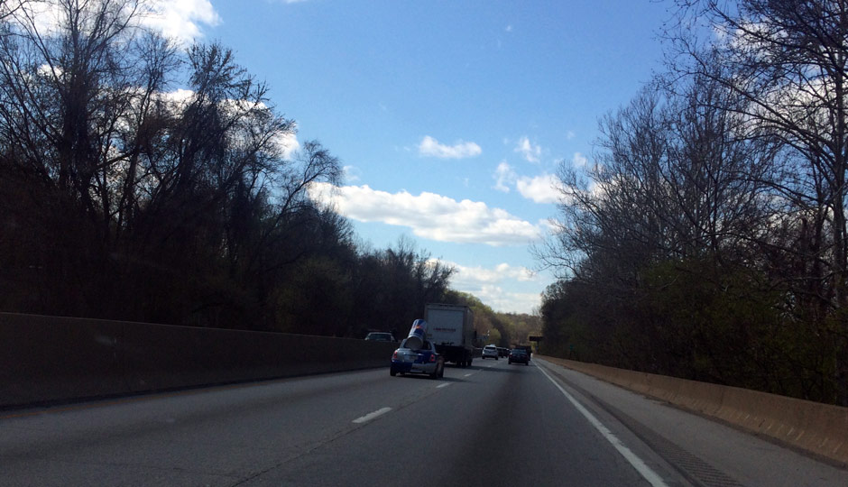 Schuylkill Expressway I-76 road