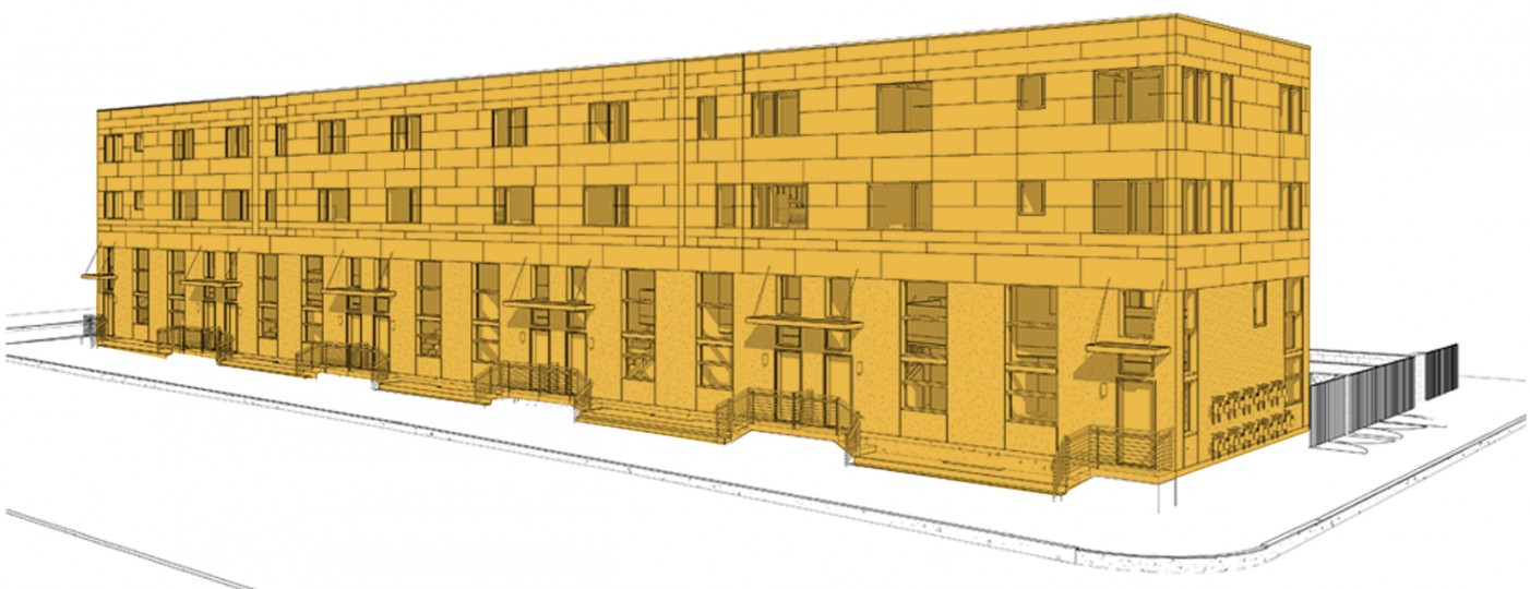 4050 Haverford Avenue } Rendering: PEC