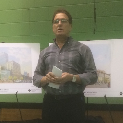 Bart Blatstein at the HEC Zoning Committee meeting. Photo | Sandy Smith