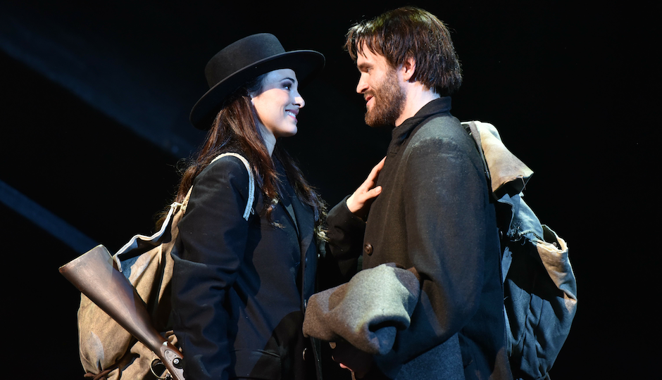 Isabel Leonard and Jarrett Ott in "Cold Mountain."