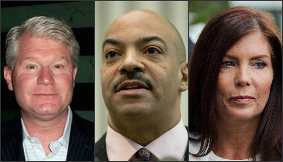 Left, John Dougherty (Jeff Fusco) | Center, Seth Williams (AP) | Right, Kathleen Kane (AP)