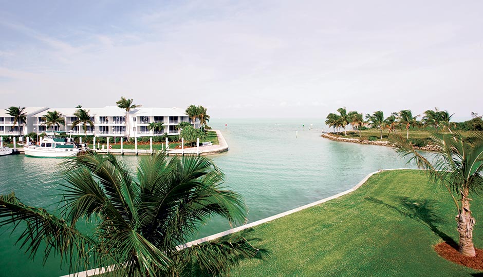 The Marina Channel at South Seas Island Resort. Photograph courtesy of South Seas Island Resort.