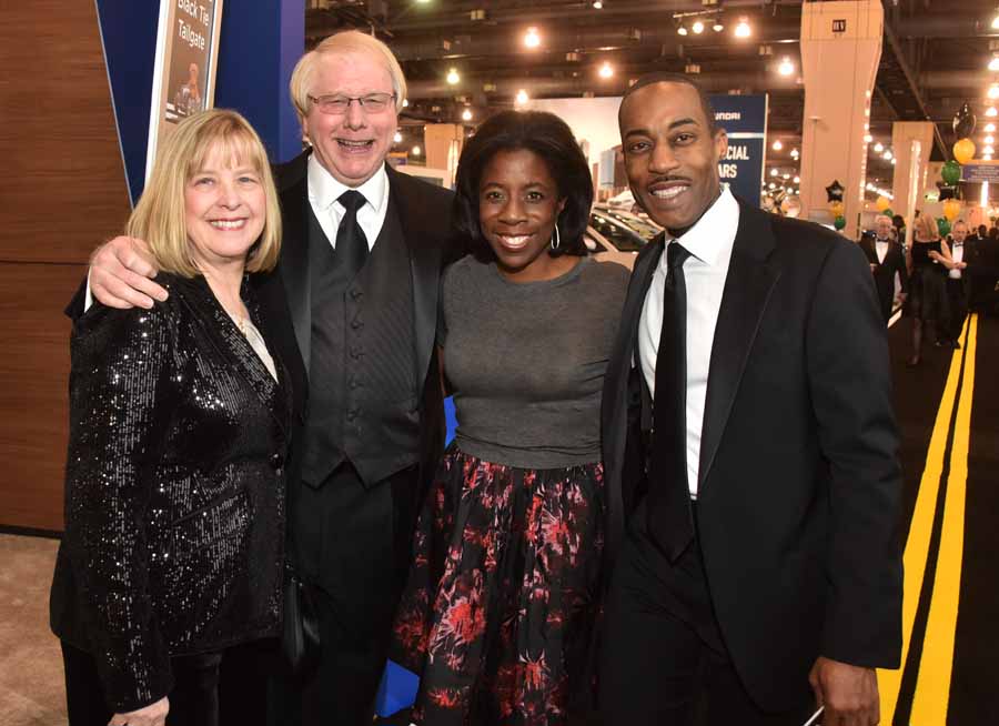 April and Craig Adams with Hope D'Oyley-Gay and Tony Gay.