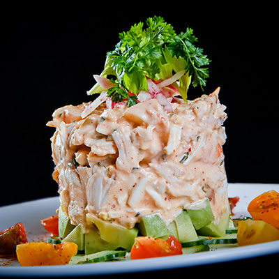 Jumbo lump crab and shrimp Louie | Photo by Nick Valinote