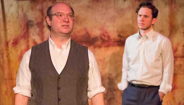 David Volin and Daniel Fredrick in Art at the Walnut Street Theatre. (Photo by Mark Garvin)