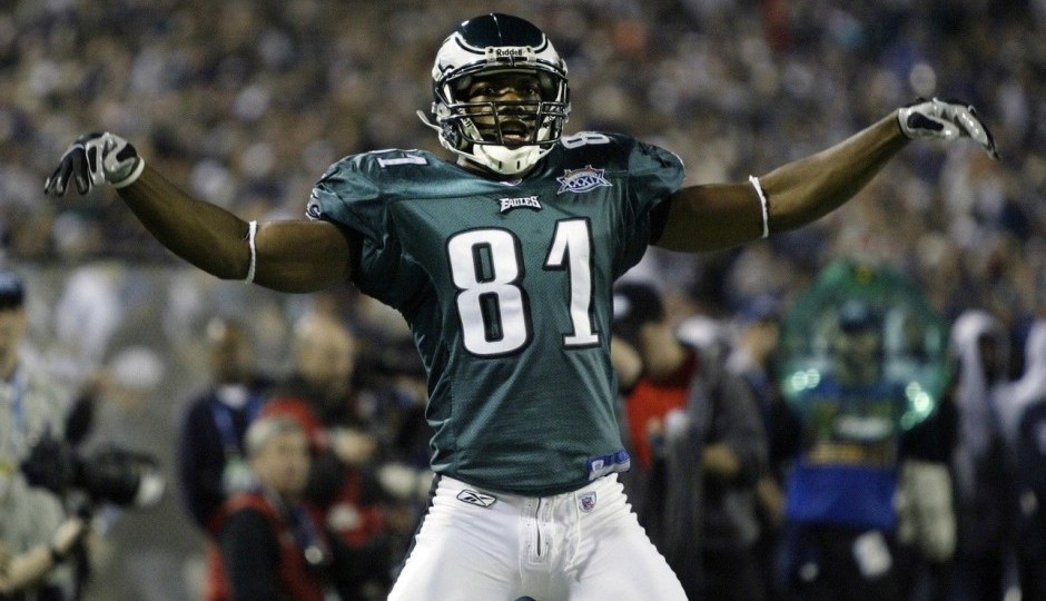 Terrell Owens in Super Bowl XXXIX. (USA Today Sports)