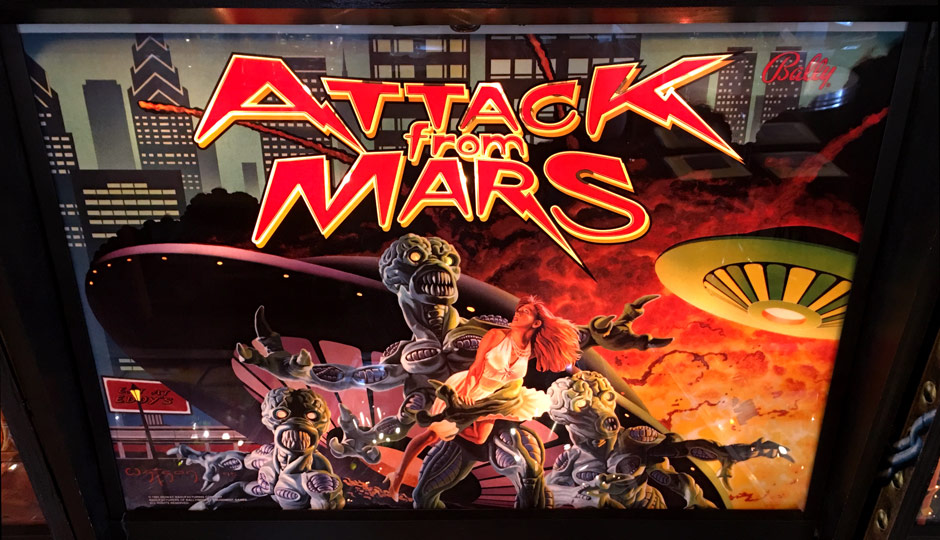 Attack from Mars pinball
