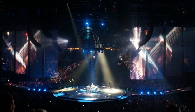 Muse at the Wells Fargo Center. (Photo by Tom Beck)
