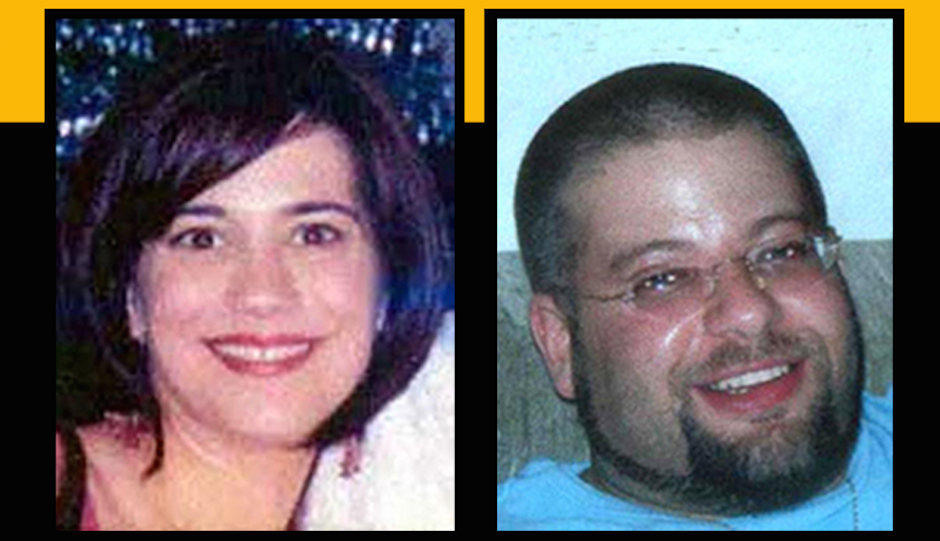 Missing persons Danielle Imbo and Richard Petrone in photos provided by the FBI.