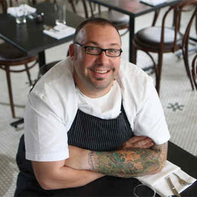 Matt Levin at his restaurant Adsum in 2010.
