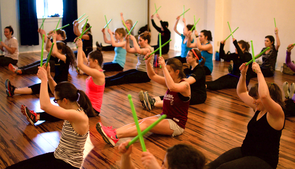 Pound Fitness at Philly Dance Fitness | Photo by Lani Assaf