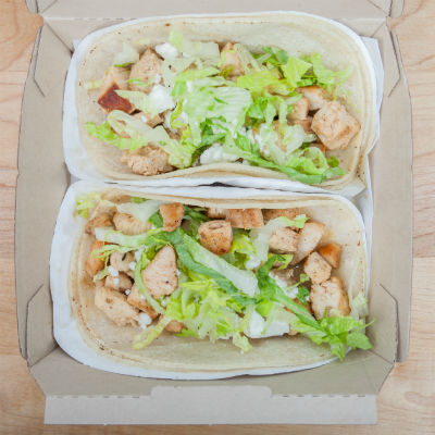 Chicken taco at Revolution Taco | Photo by Claudia Gavin