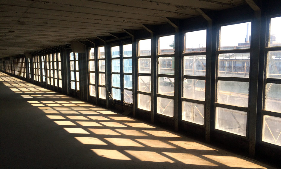 SS United States - interior view