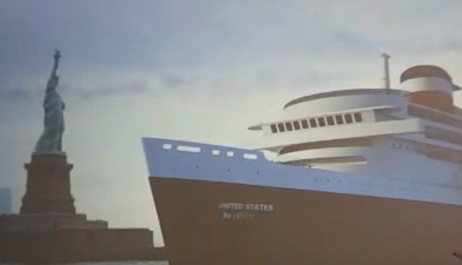 SS United States - rendering