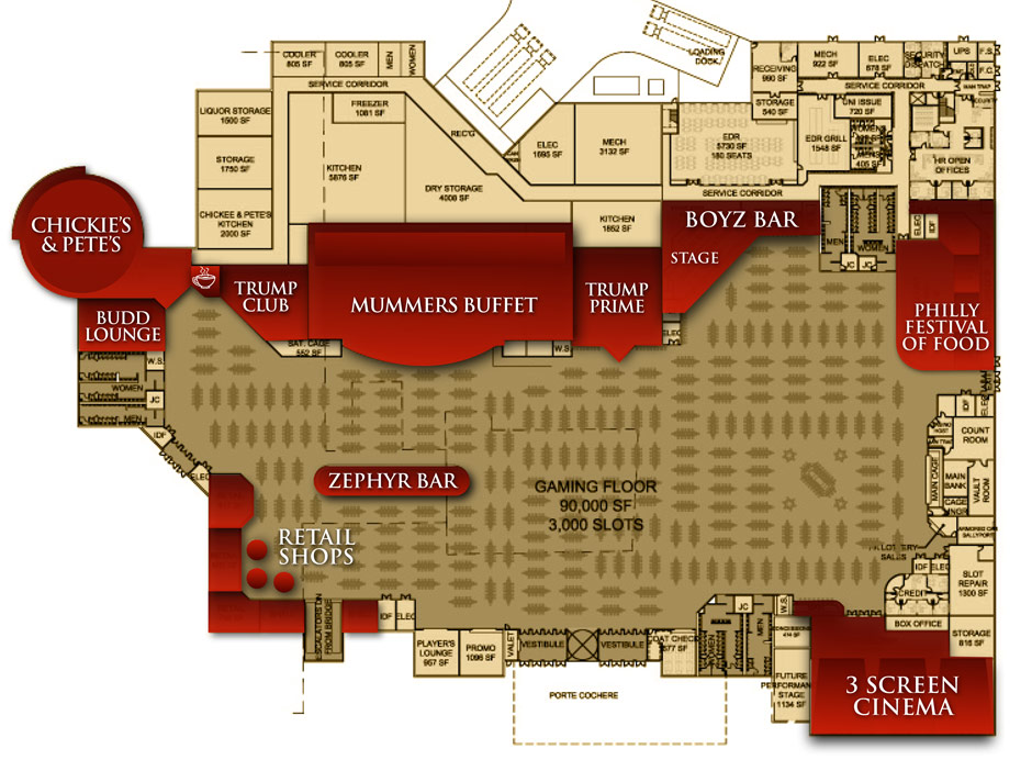 TrumpStreet layout