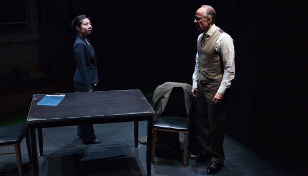 Bi Jean Ngo & Greg Wood in The Nether at InterAct. (Photo by Kathryn Raines / PLATE 3)