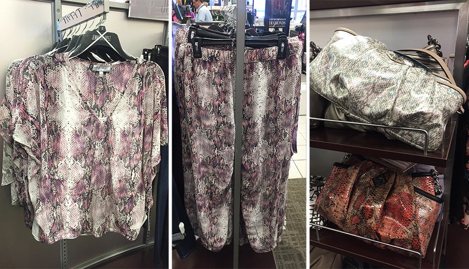 Kohls snakeskin
