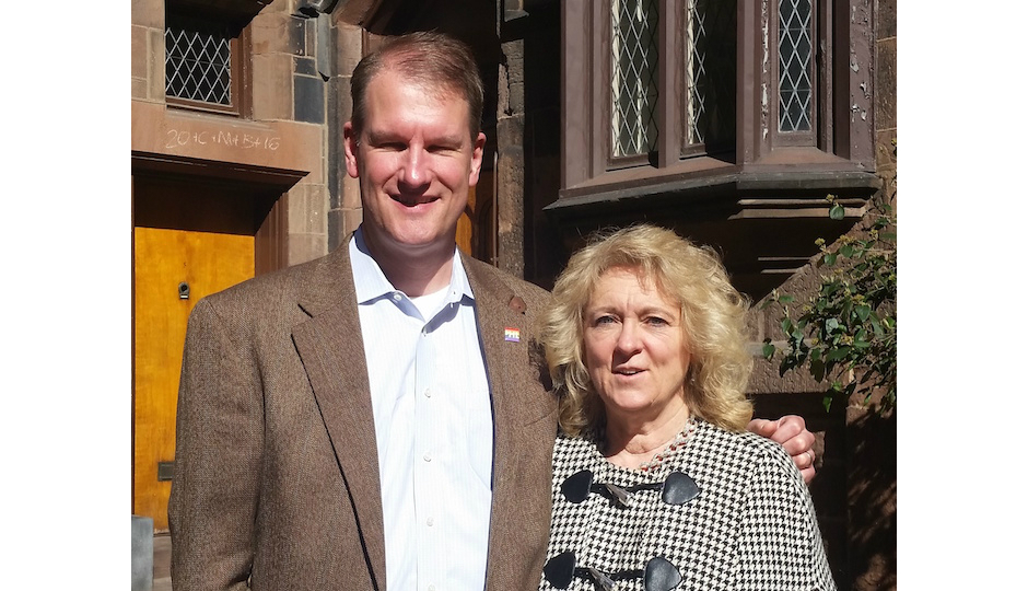 Paul Steinke and Caroline Boyce