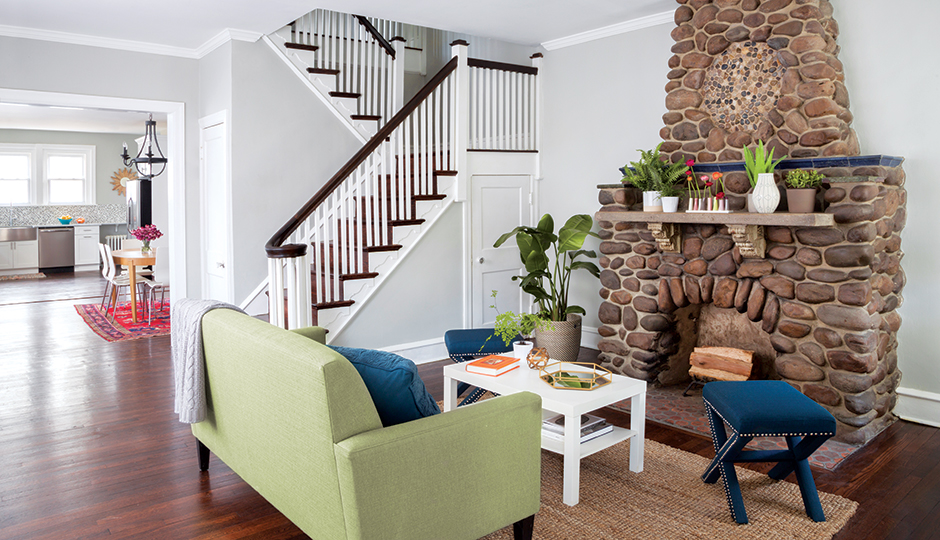 508 Gorgas Lane, East Mount Airy. Photograph by Courtney Apple; styling by Beka Rendell.
