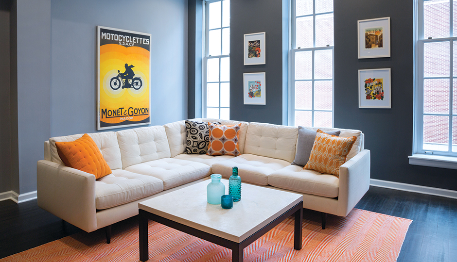 On the market: $568,900. 309 North 3rd Street, unit B, Old City. What you get: Three bedrooms, two bathrooms (including a master suite with a bathroom and two walk-in closets), upgraded kitchen, two patios. Photograph by Courtney Apple.