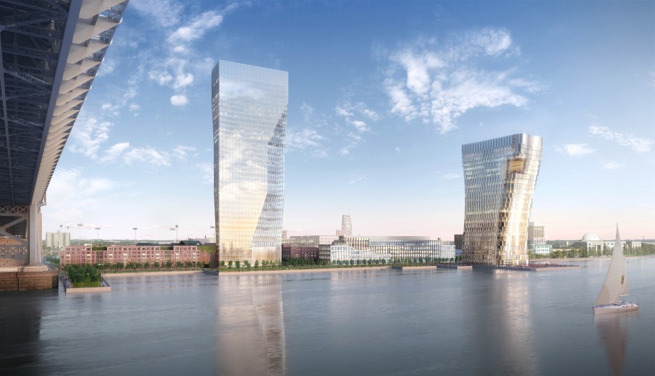 Waterfront View of the Camden Waterfront – copyright Volley for Robert A.M. Stern Architects
