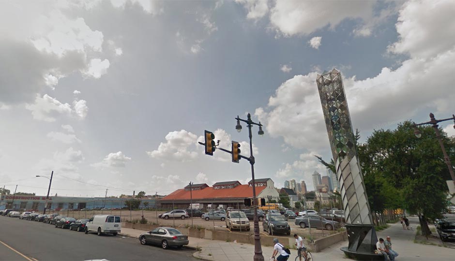 The northwest corner of Broad and Washington | Google Street View