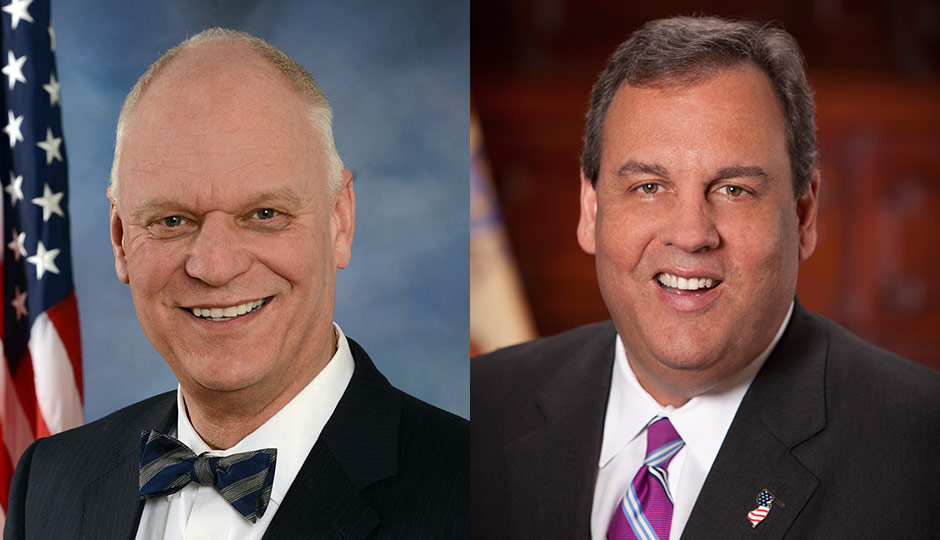 Don Guardian - Atlantic City mayor; Chris Christie - New Jersey governor