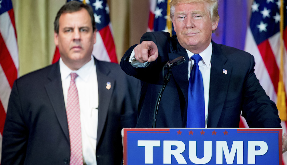 Donald Trump, Chris Christie