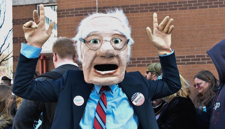 Bernie Sanders rally at Temple University. Photo | Mariam Dembele