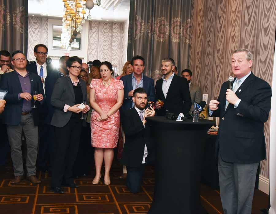 Straight Ally HERO Award: Mayor Jim Kenny. Photography by Hugh E. Dillon. 