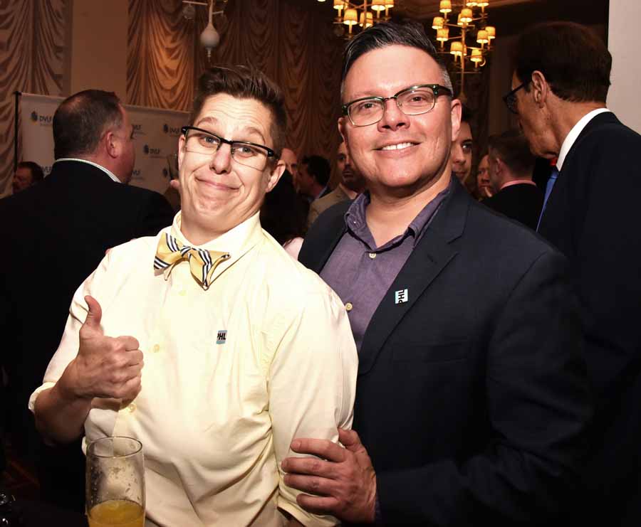 Filmmaker Kelly Burkhardt and Matthew Ray, Chatterblast Photography by Hugh E. Dillon. 