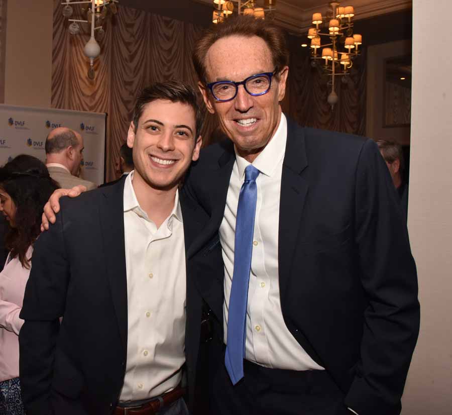 Brad Hemler and Lifetime Legacy Award honoree Malcolm Lazin, Executive Director of Equality Forum, a national and international LGBT civil rights organization with an educational focus. Photography by Hugh E. Dillon. 