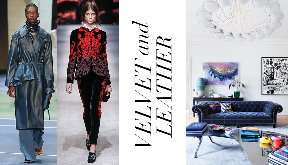 VELVET AND LEATHER