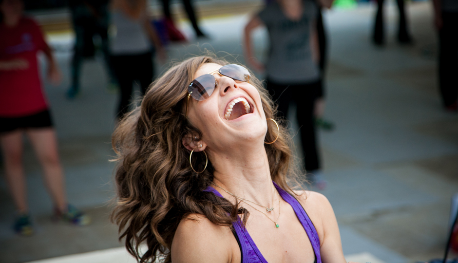 Christina Stoltz at Be Well Philly Boot Camp 2013 | Photo by JPG Photography
