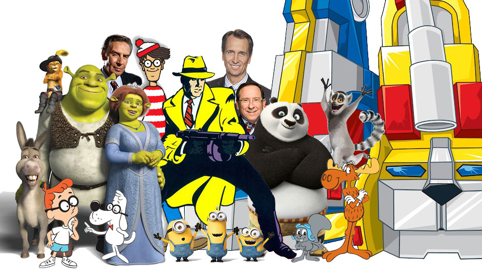 Comcast - Dreamworks mashup