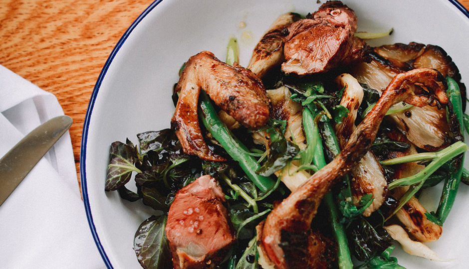 The namesake Lancaster Pigeon at Hungry Pigeon | Photo by Neal Santos