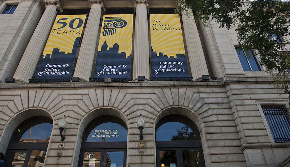 Community College of Philadelphia's Mint Building. (Photo by CCPedu via Wikimedia Commons)