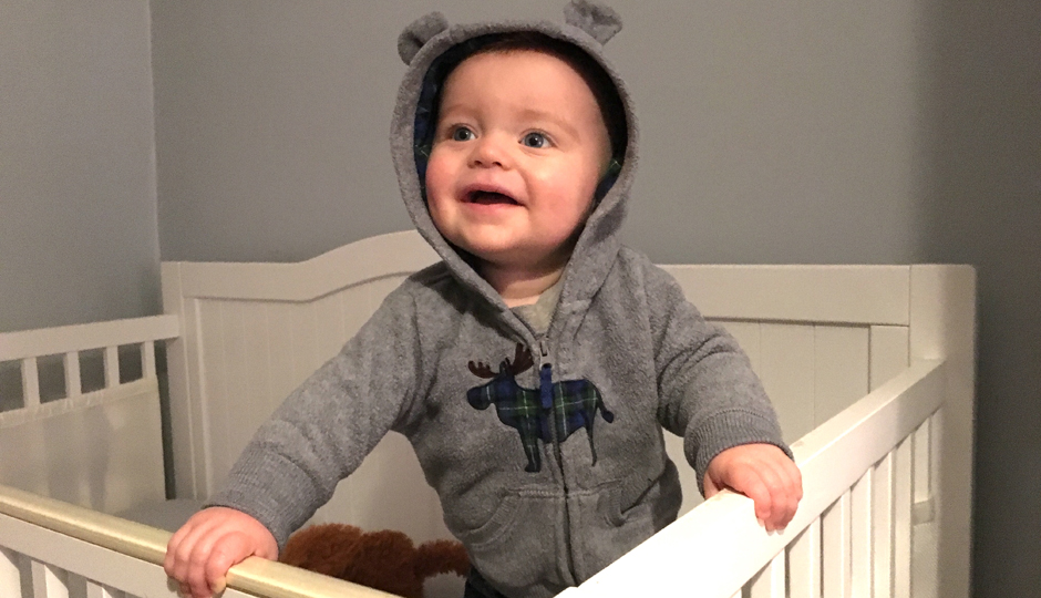 This is Noah, the tiny human who is sort of responsible for my lack of sleep. (At least he's cute.)