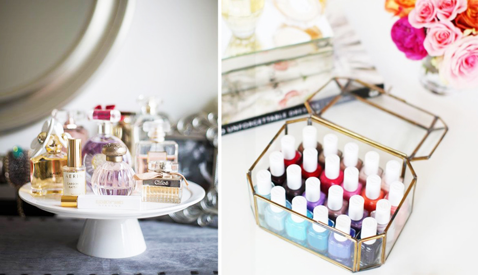 organize your vanity