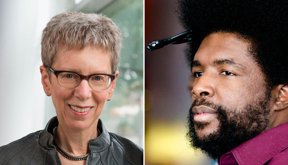 Terry Gross (Daniel Burke/Fresh Air), Questlove (Jeff Fusco)