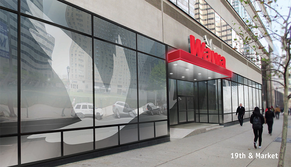 Wawa - 19th and Market - rendering
