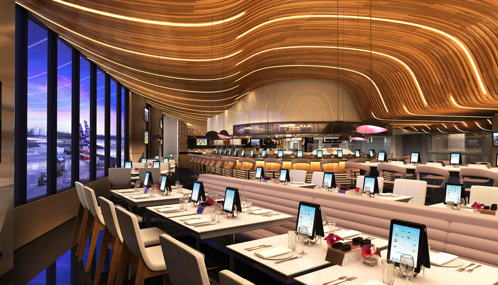 Order your steak with a tableside iPad.