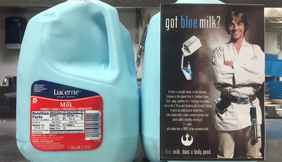 Bantha Milk for our Star Wars themed Open Stove Night