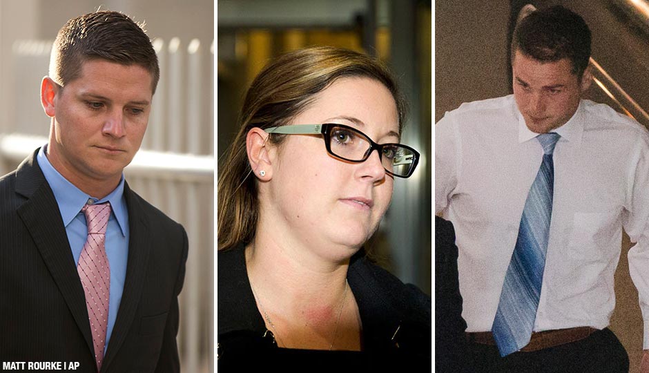 From left: Kevin Harrigan, Kathryn Knott and Philip Williams.