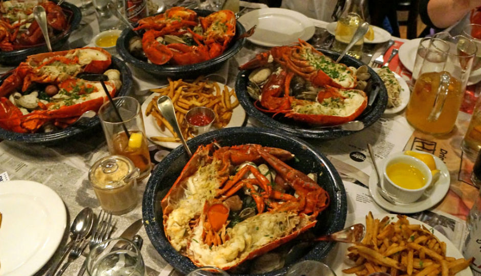 The Dump Dinner at Oyster House