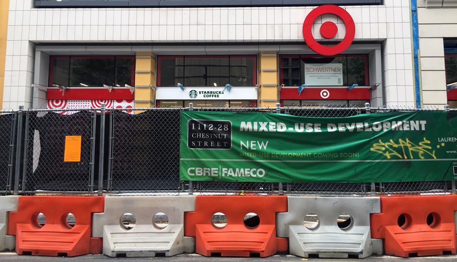Target - Washington Square West - under construction