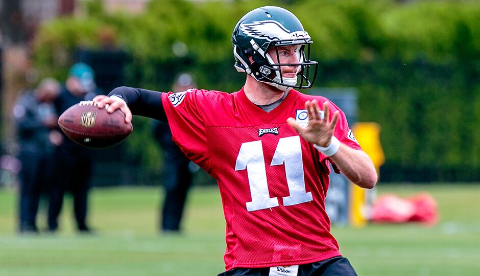 Carson Wentz. (Jeff Fusco)
