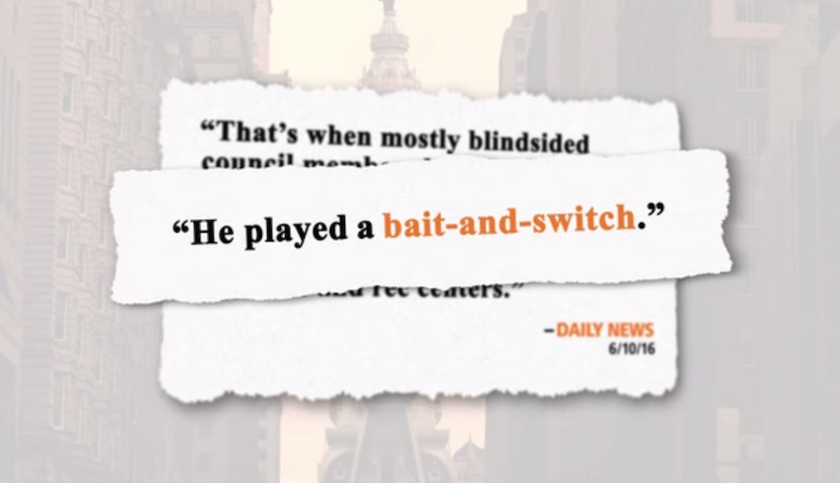 Screenshot of the American Beverage Association ad