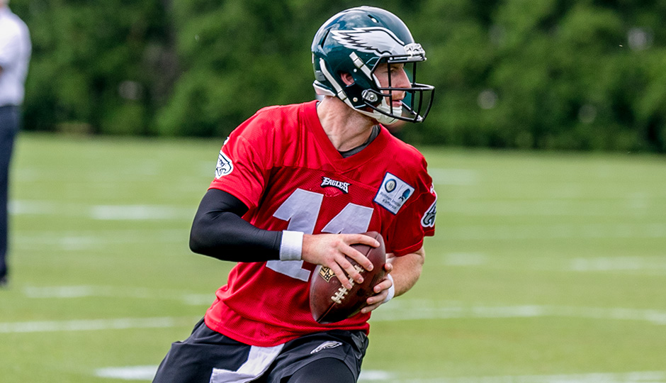 Carson Wentz. (Jeff Fusco)