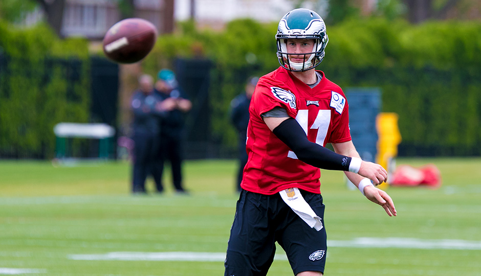 Carson Wentz. (Jeff Fusco)